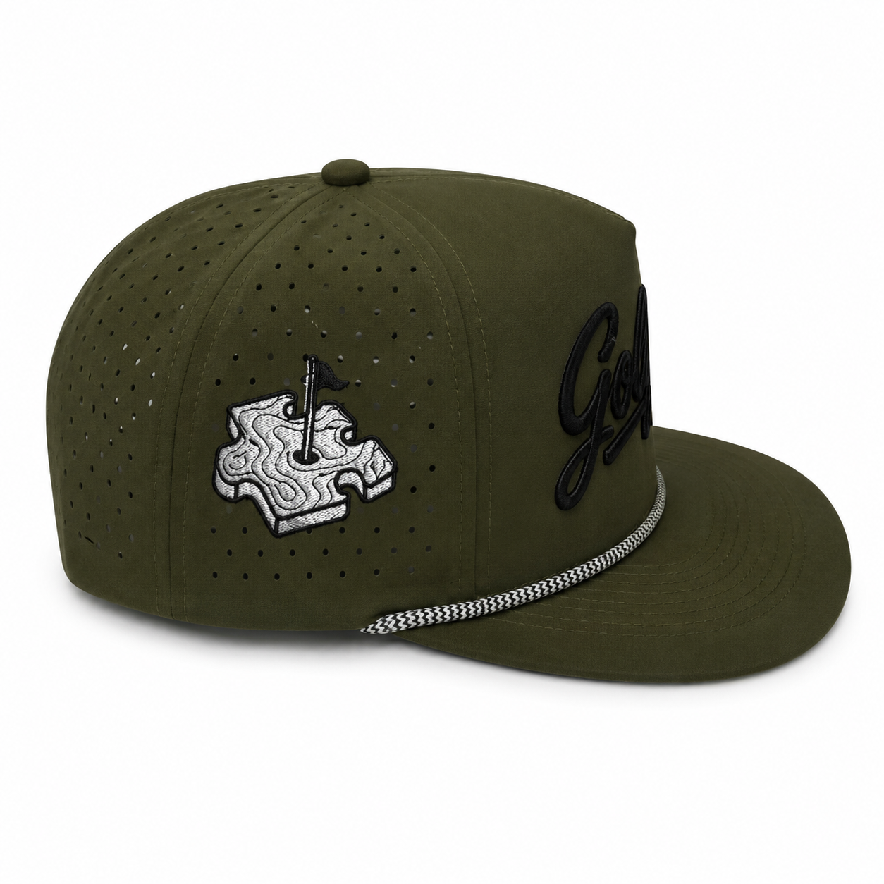 Golftism Tour Rope Snapback - Fairway